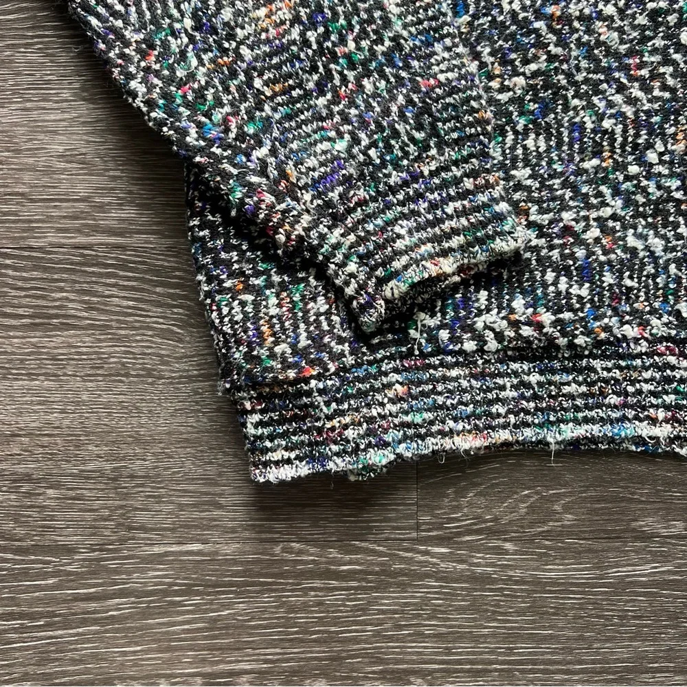 VTG Concrete Mix Confetti Knit Eclectic CrewneckCoogi Sweater
